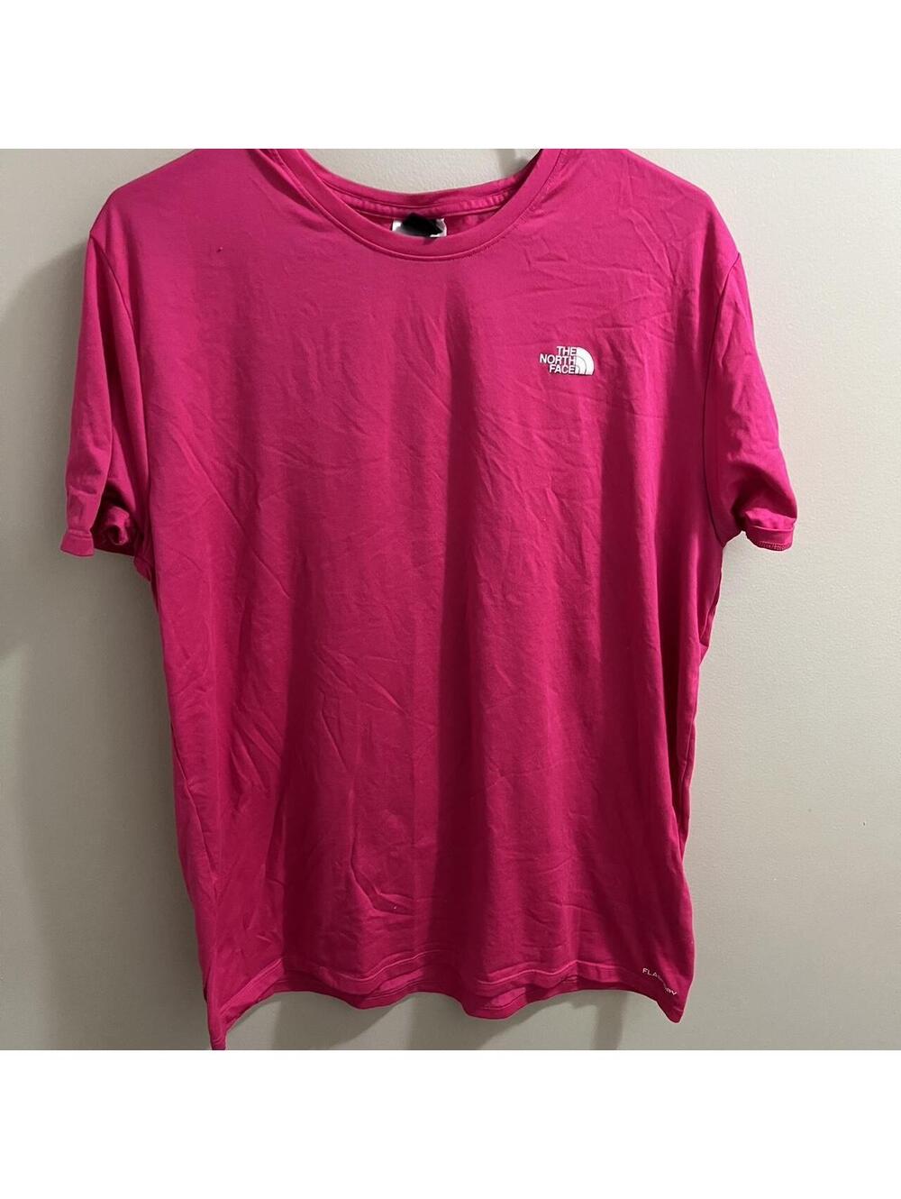 The North Face pink t-shirt. Level 2. Sz: Lg #outdoor #hiking